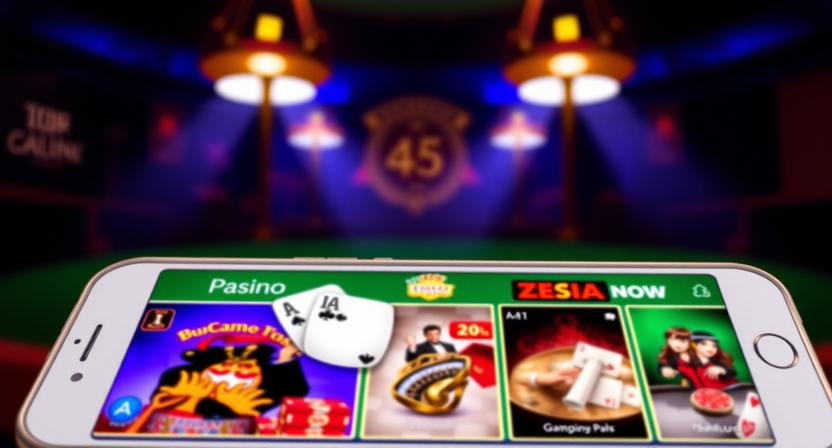 BB44 mobile casino app interface