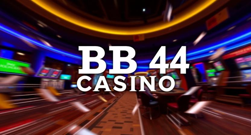Live dealer streaming tables on BB44 casino